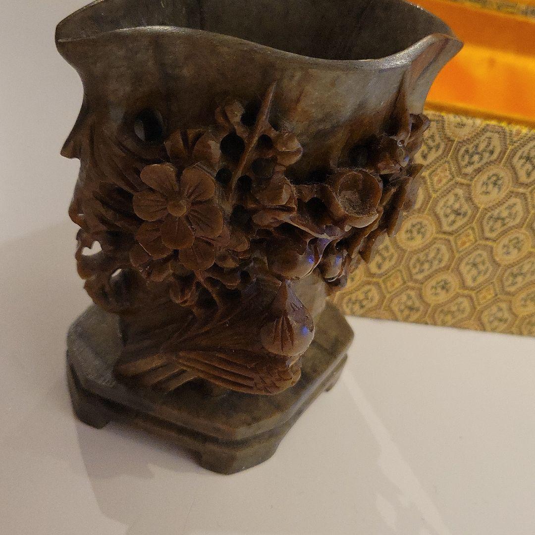 中国 玉石 ？ 大理石 ？ 置物