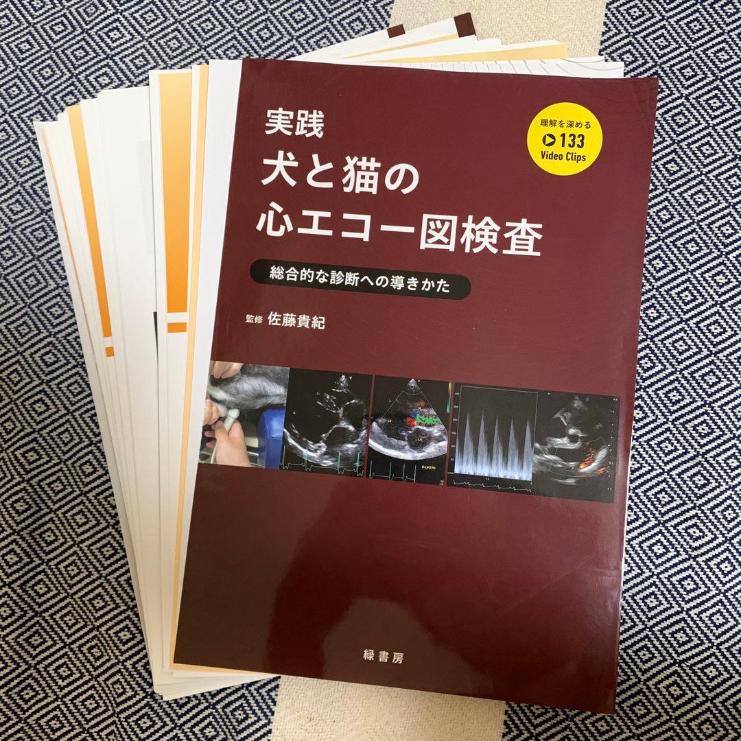 実践犬と猫の心エコー図検査 : 総合的な診断への導きかた