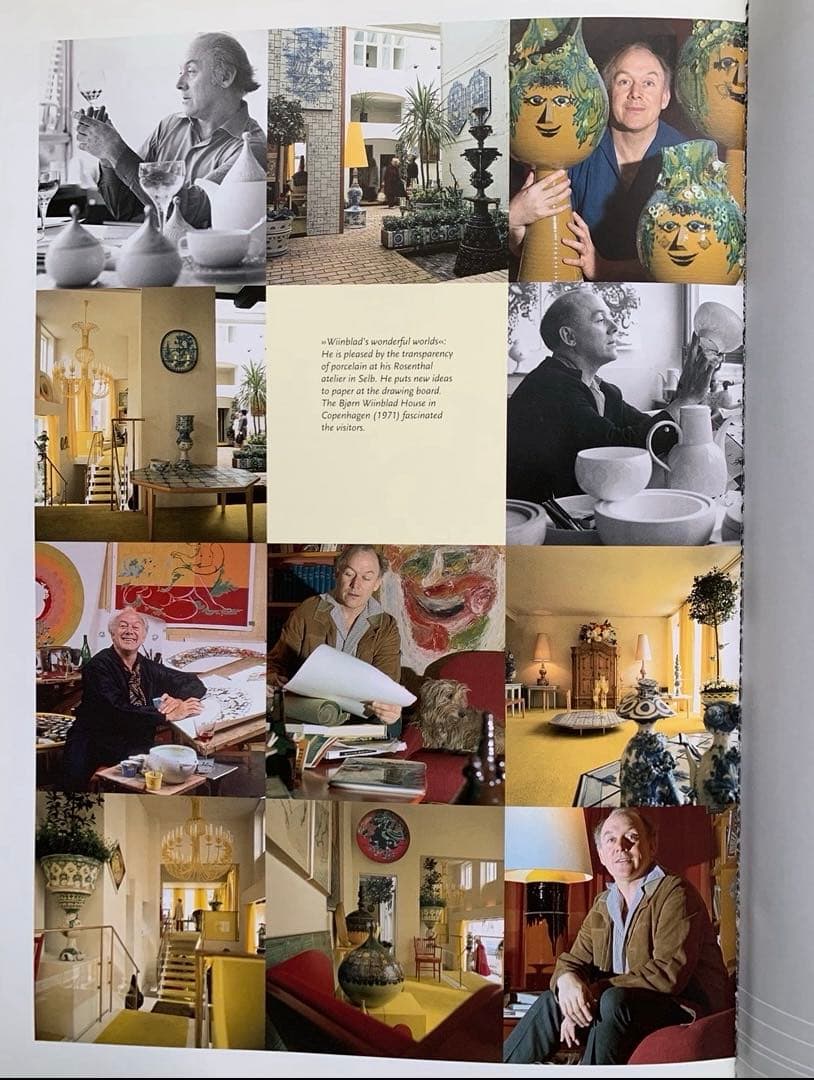 ビヨンヴィンブラッド　ビンテージの鳥を持つ少女の絵柄の深皿です！22㎝のサイズ！