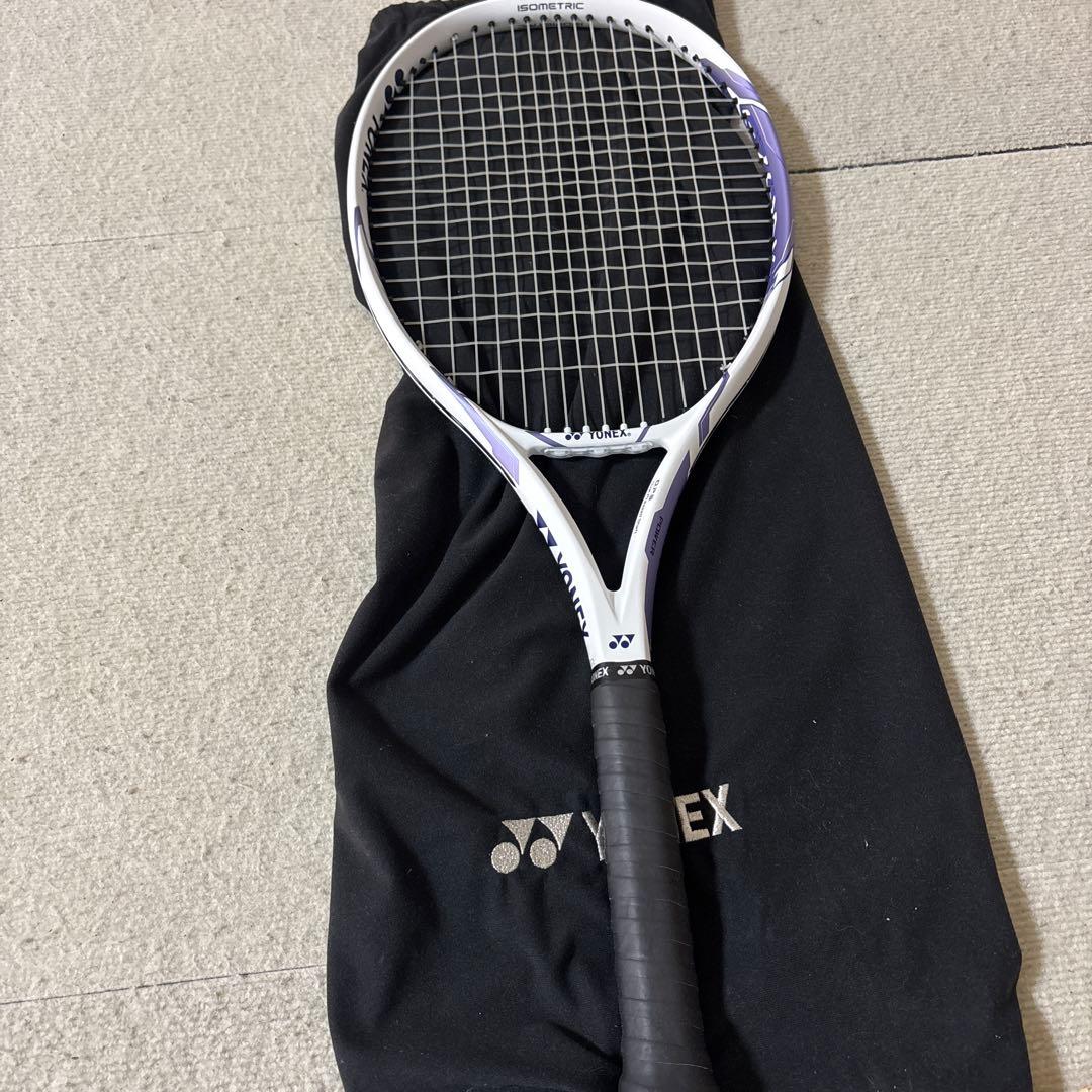 YONEX EZONE テニスラケット ホワイト/パープル