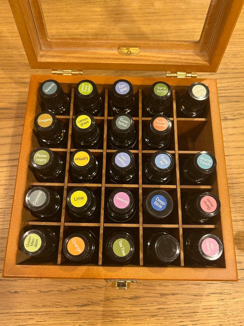 エリママ❗️doTERRA エッセンシャルオイル 30本セット（木箱付）