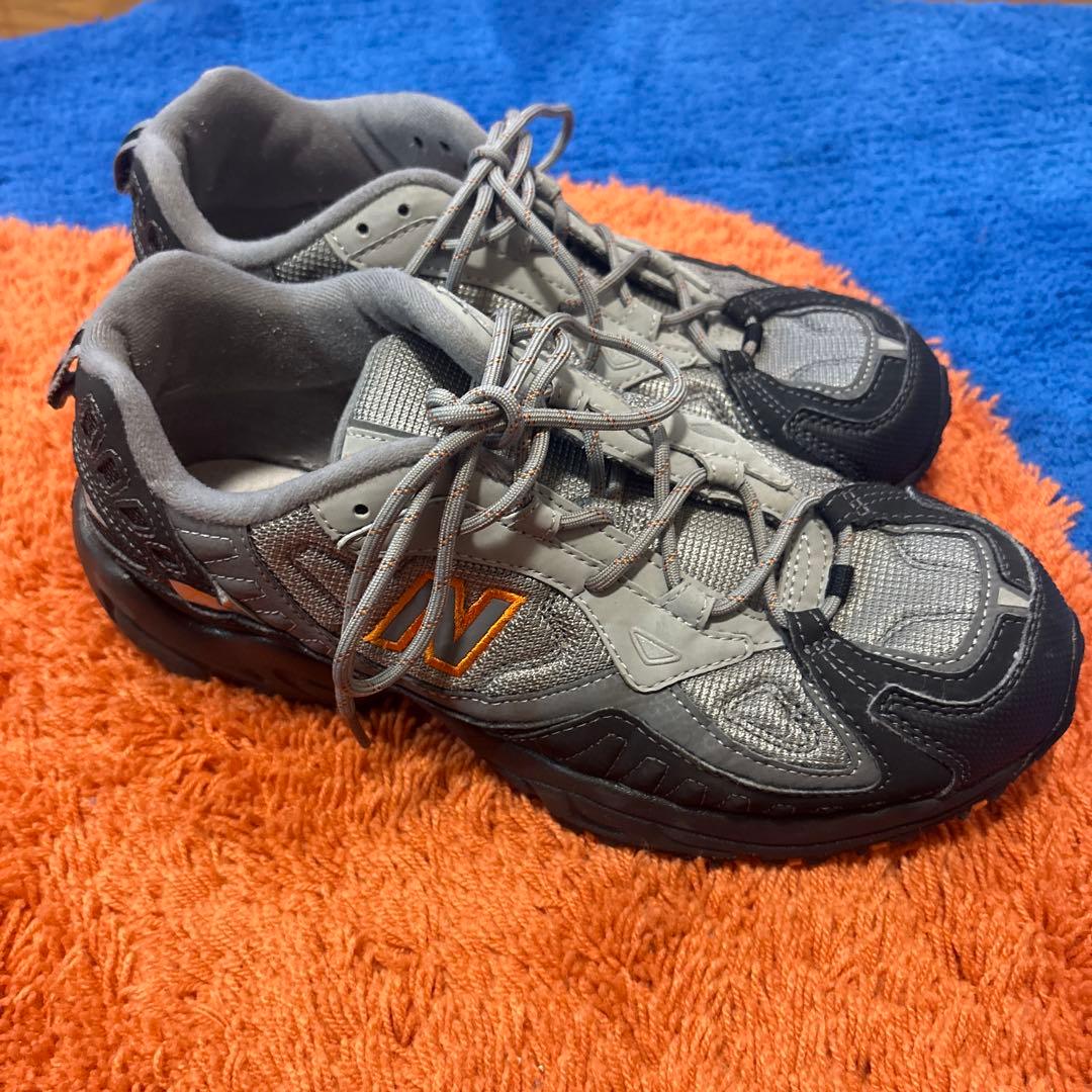 【美品】New Balance ml703 27.5cm グレー×ブラック