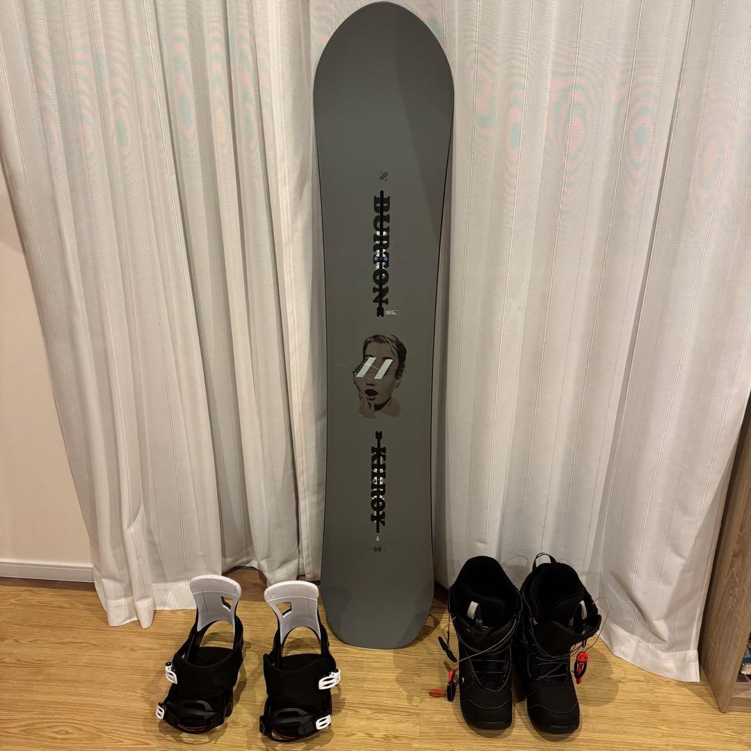 3点セット Burton バートン Kilroy 3Dキルロイ スノーボード