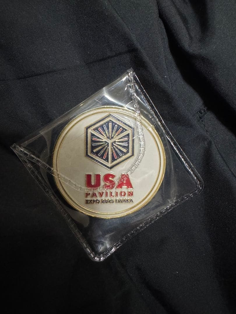 y*n様 万博　アメリカ　パビリオン　メダル