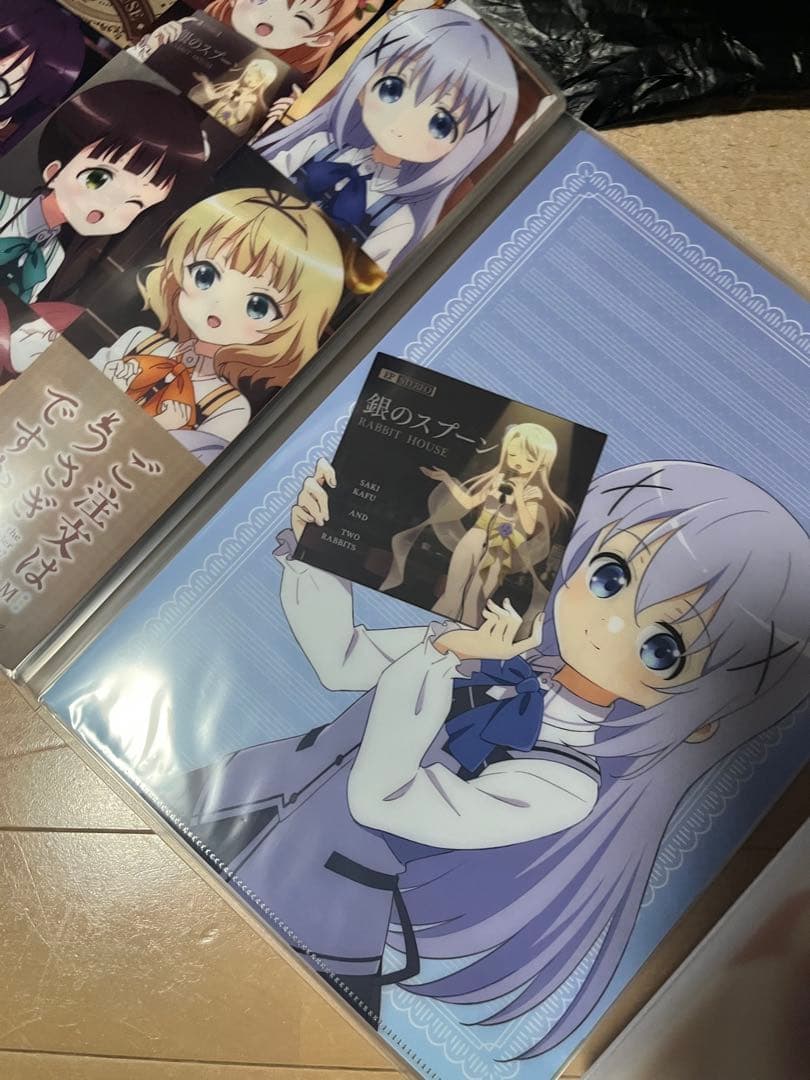 ごちうさ クリアファイル 120枚 ホルダー付き