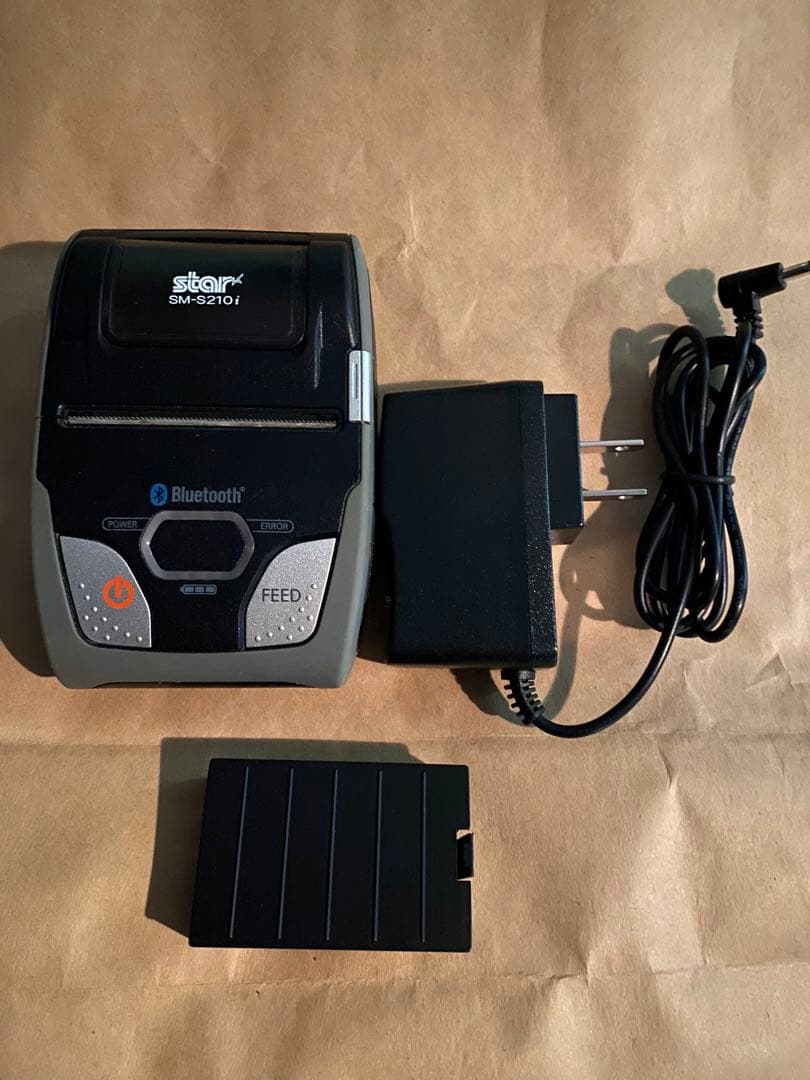 スター精密SM-S210i Bluetooth レシートプリンター　ロール紙2個