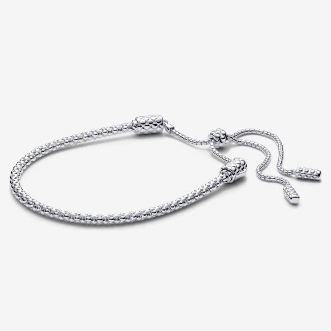 Pandora Moments スタデッド チェーン スライダー ブレスレット