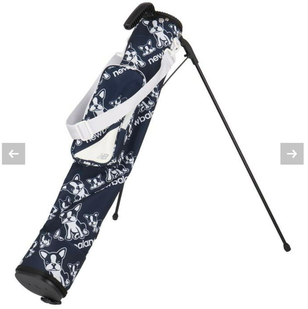 ニューバランスゴルフ セルフスタンド クラブケース ネイビー GOLF