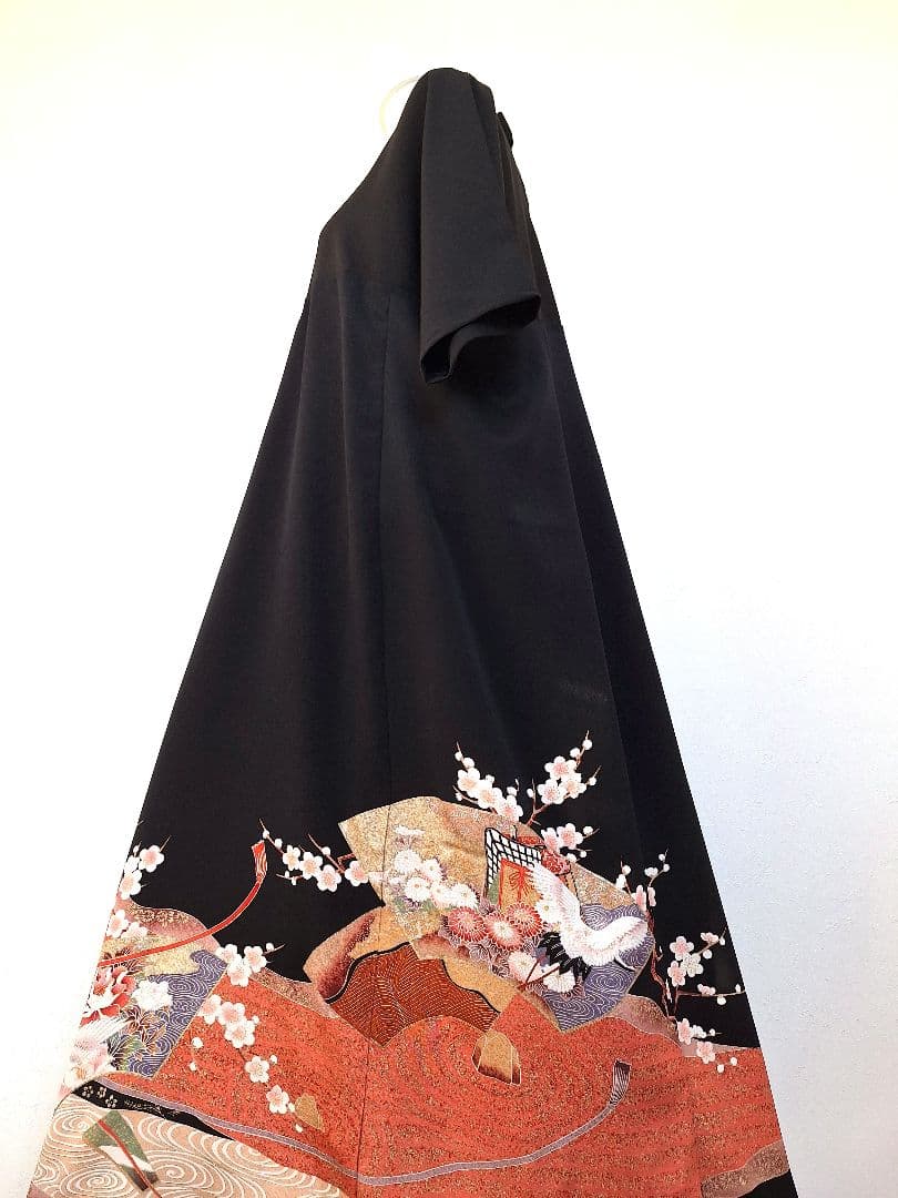 着物リメイクワンピース3647