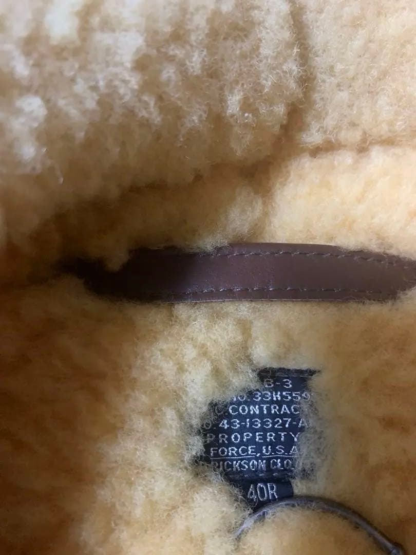 ス*シ様 バズリクソンズ フライトジャケット 40R B-3大戦モデル　激レア