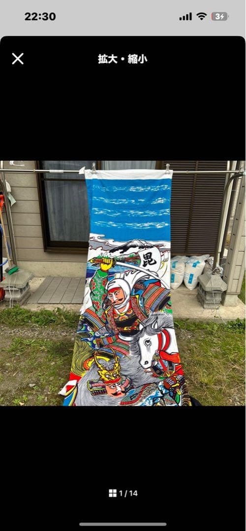 鯉のぼり 伝統的デザイン 大きめ