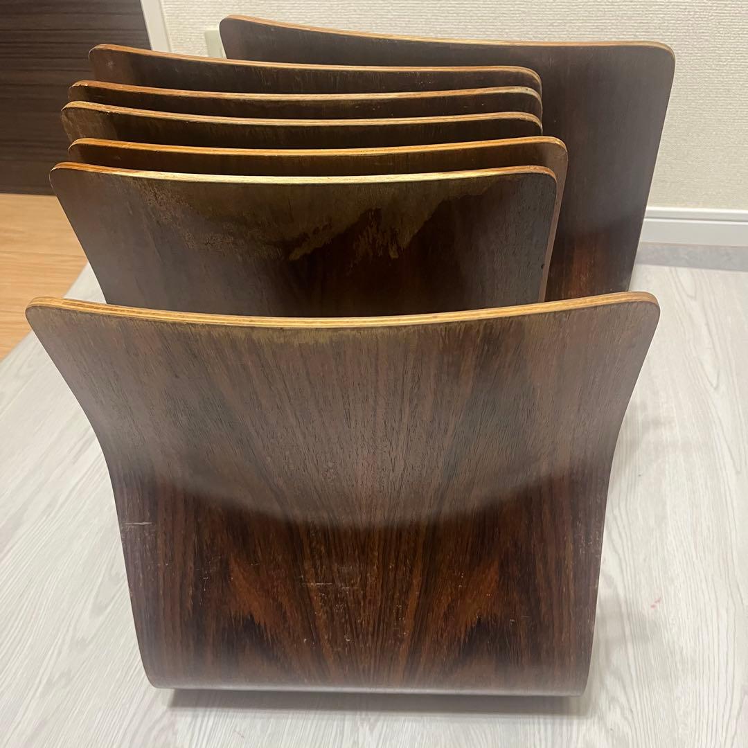 天童木工　7脚　座椅子　曲椅子　TENDO