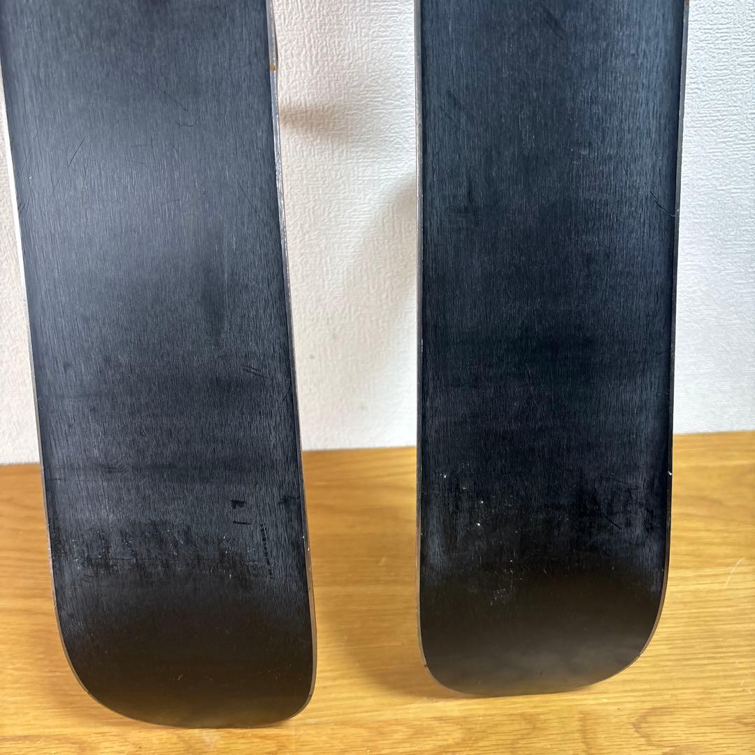 幅広　メンズ　ショートスキー　ファンスキーセット　kissmark 26cm