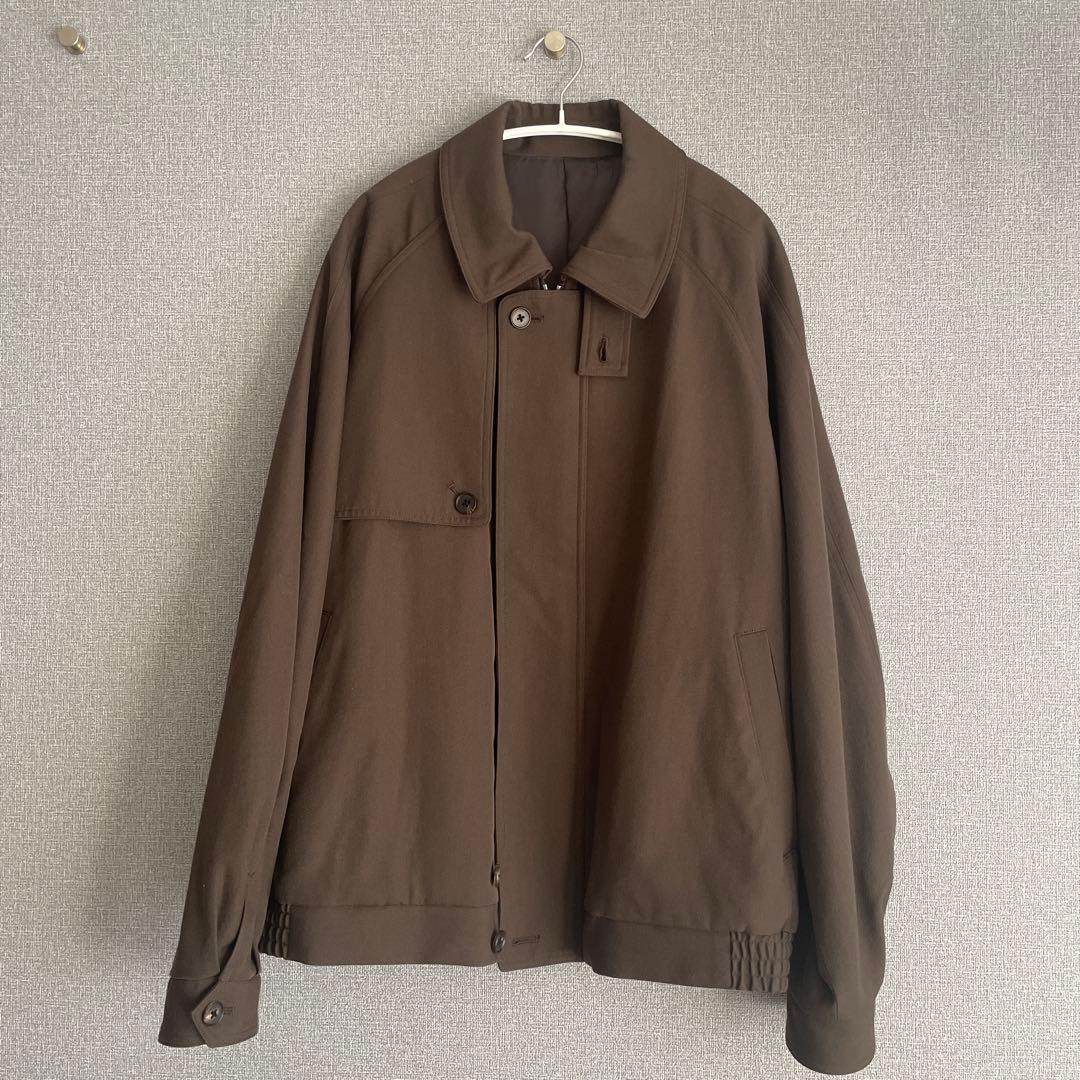 ジャケット・アウター stein OVERSIZED HARRINGTON ZIP JACKET