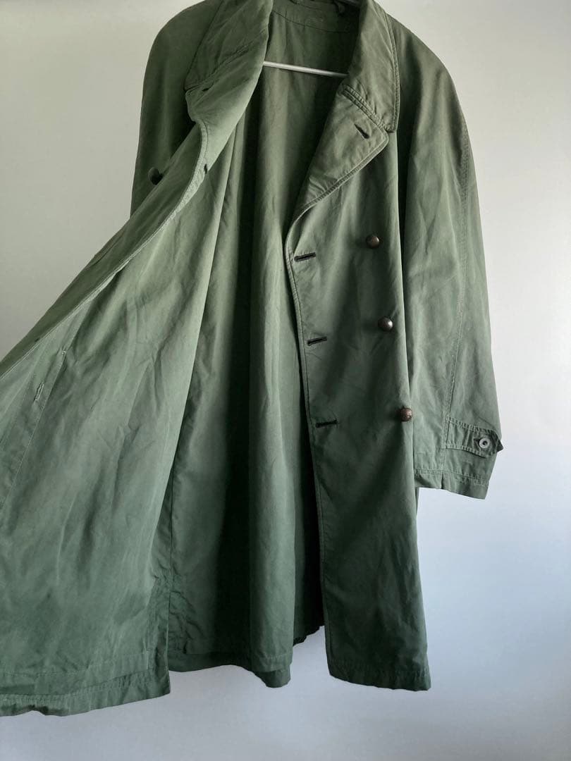 ジャケット・アウター 50s French Military Double Breasted Coat