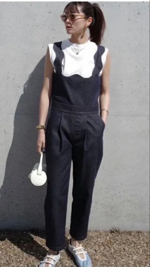 bow.a ボウエー デニムサロペット