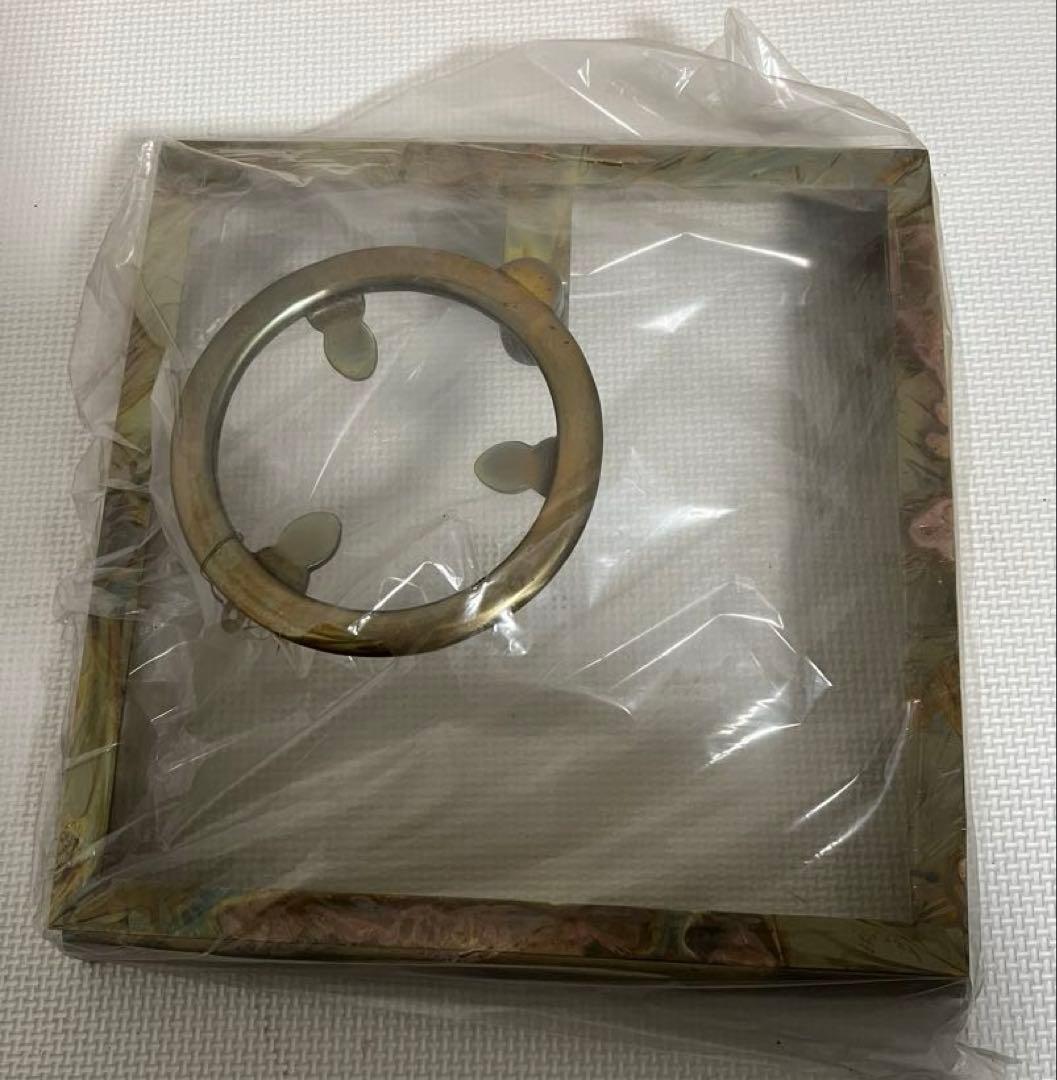 【未使用品】五徳 四角 火鉢 囲炉裏 レトロ