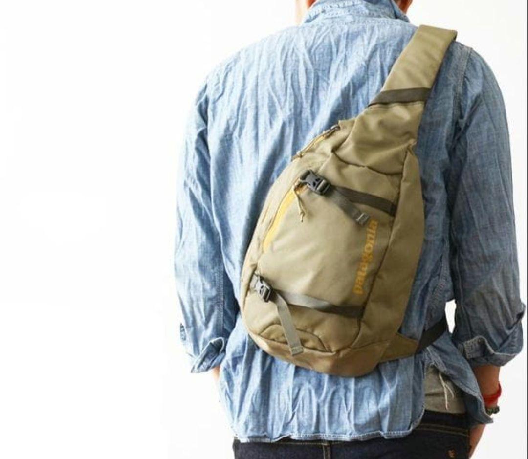 極美品！廃番カラー3点支持モデル　パタゴニア アトムスリング 8L ボディバッグ