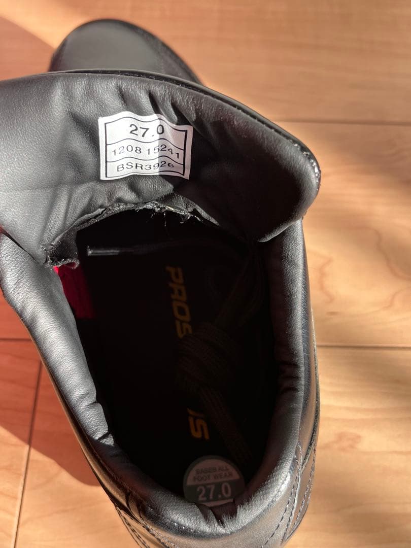 新品ZETT プロステイタス 野球スパイク 革底 27.0 品番：BSR3926