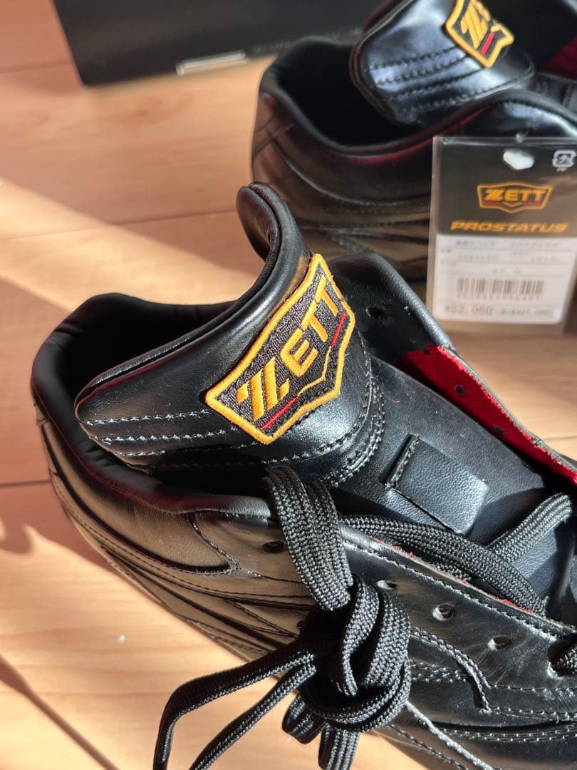 新品ZETT プロステイタス 野球スパイク 革底 27.0 品番：BSR3926