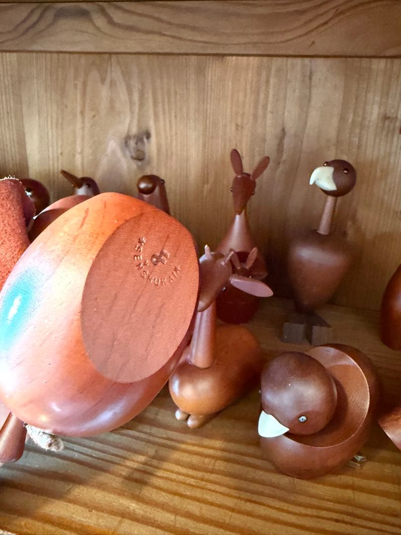 千趣会　ロイヤルペット　木製　アニマル フィギュア　北欧　19体