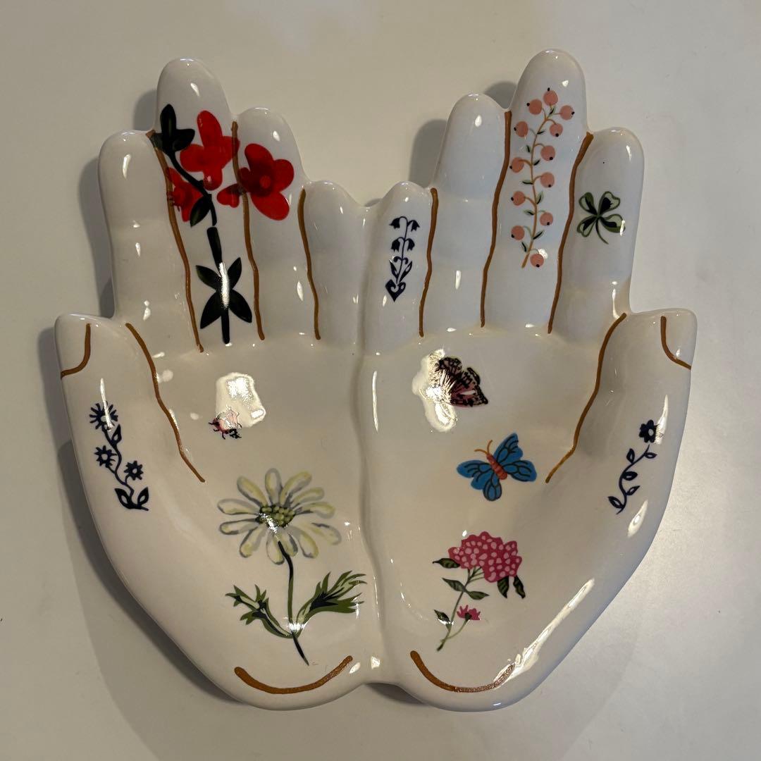 anthropologie Nathalie 手のひらプレート