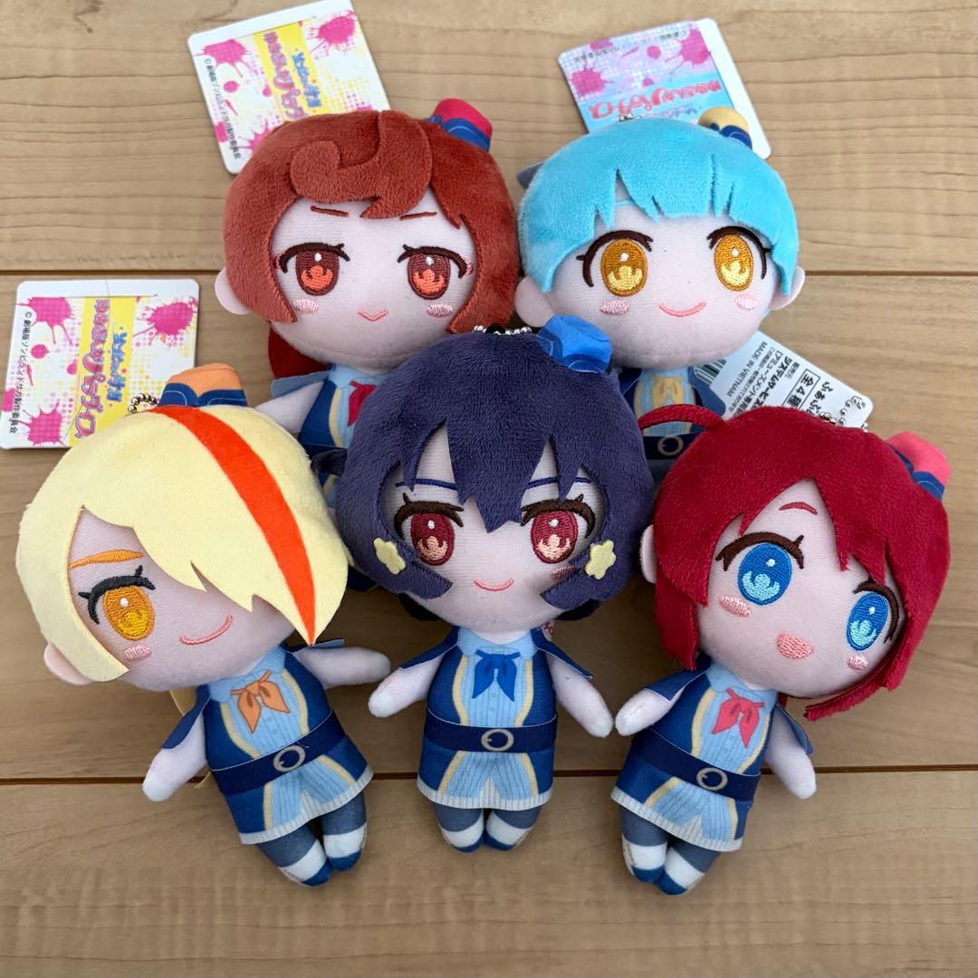 【即日匿名】ゾンビランドサガ　ゆめぎんがパラダイス　ふぁぶぬい ぬいぐるみ　5個