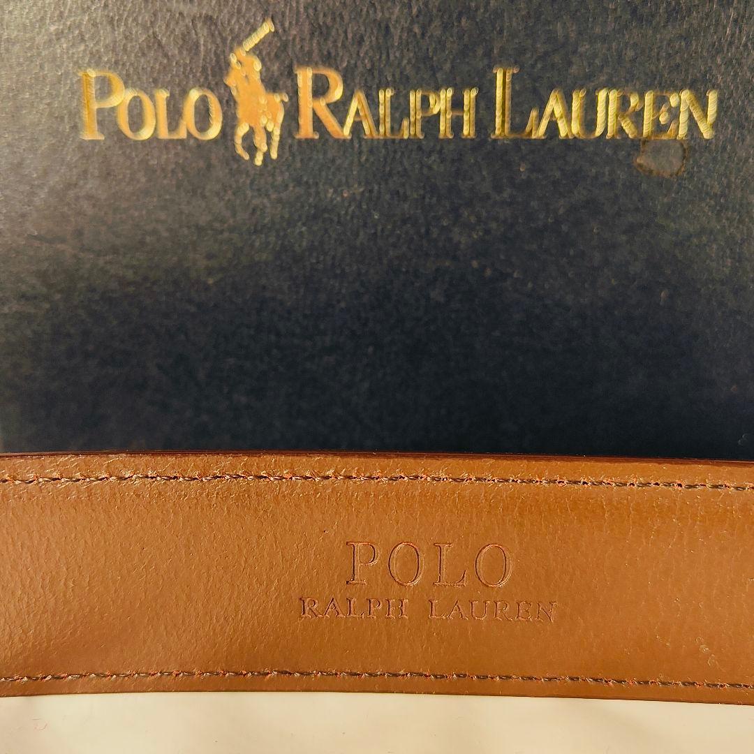 【新品 タグ付き】PRL RALPH LAUREN　高級カーフスキンドレスベルト