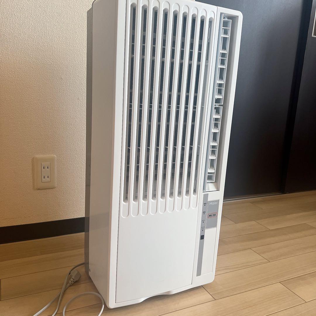 窓枠未使用　ハイアール窓エアコン　21年