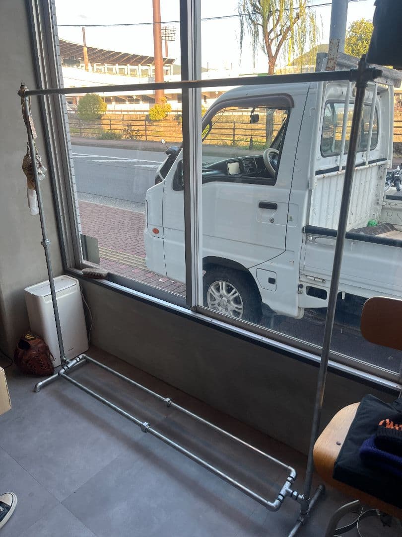 ハンガーラック パイプ製 約150cm×150cm