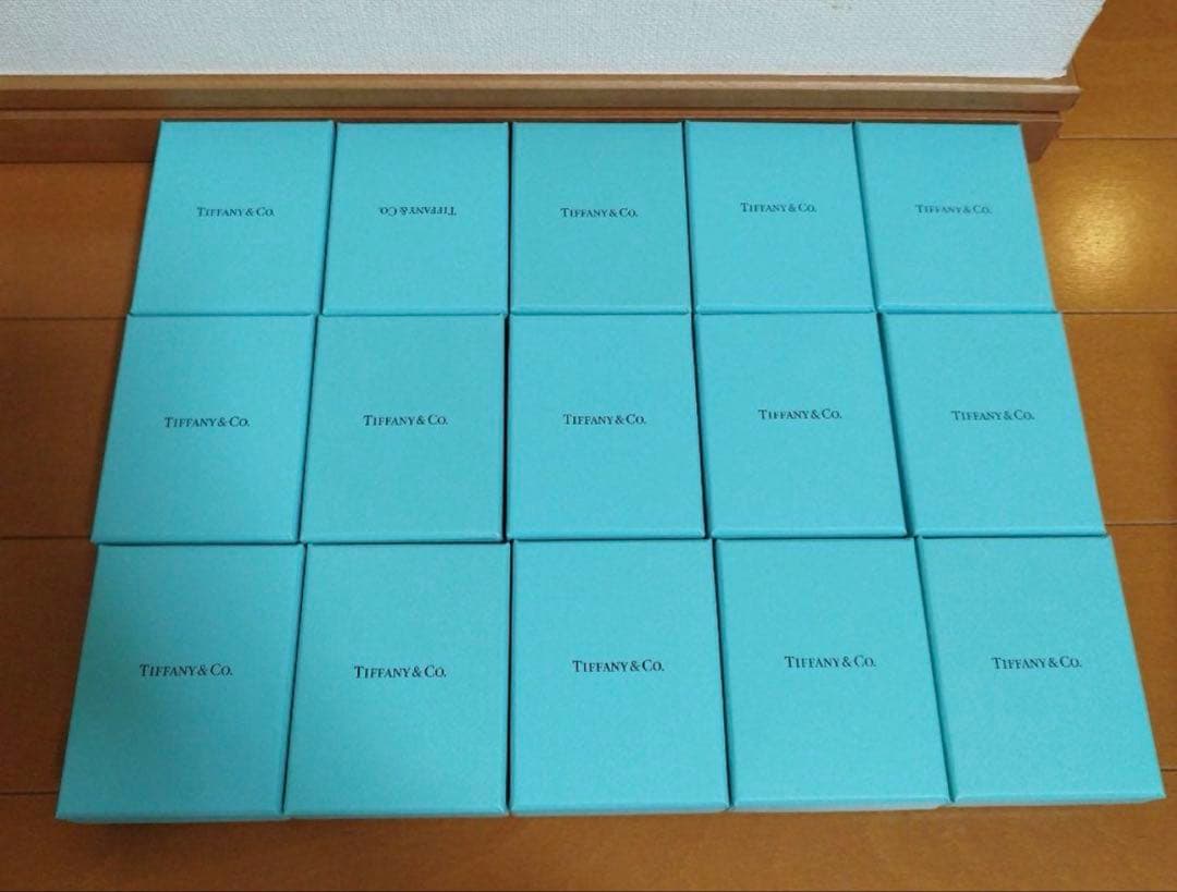 現行品Tiffanyティファニー空箱巾着15セット