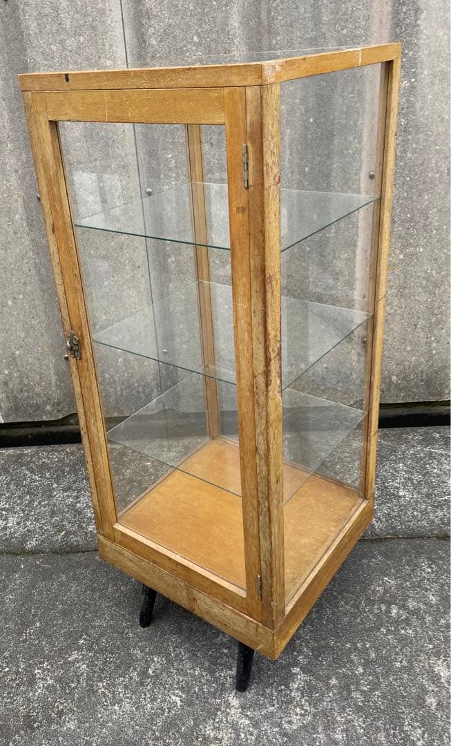 稀少/古道具/パンケース/ガラスケース/ショーケース/ディスプレイ/店舗什器/②