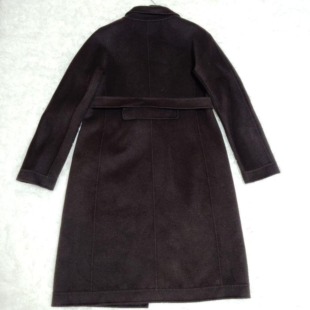 美品 マックスマーラ クチートアマーノ カシミア アンゴラ 36 現行 ブラウン