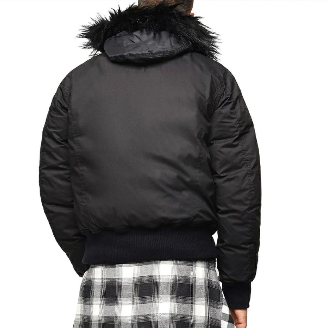 ディーゼル W-BURKISK N-2Bジャケット ブラック Sサイズ y2k