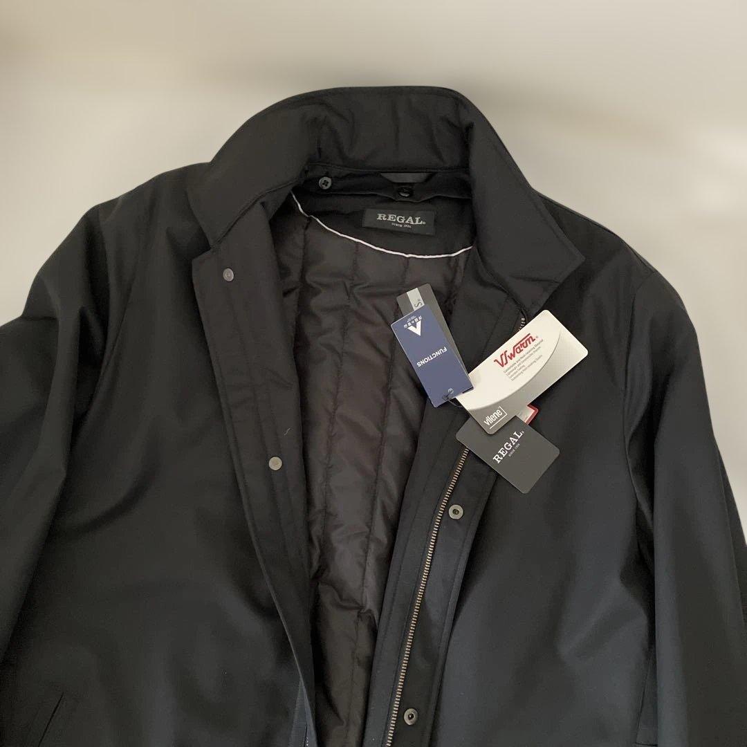 ご*ら様 REGAL ステンカラーコート 3L ブラック