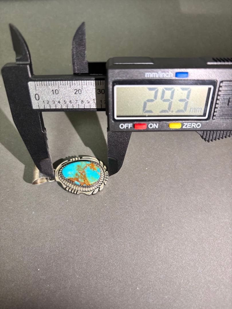 ターコイズ シルバーペンダント トップス