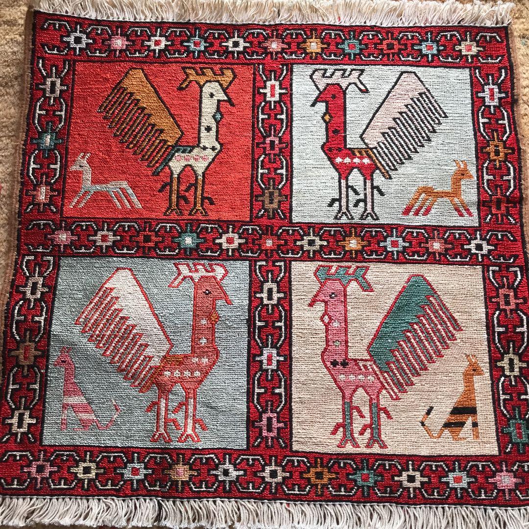 手織りペルシャ ソマック織りギリム