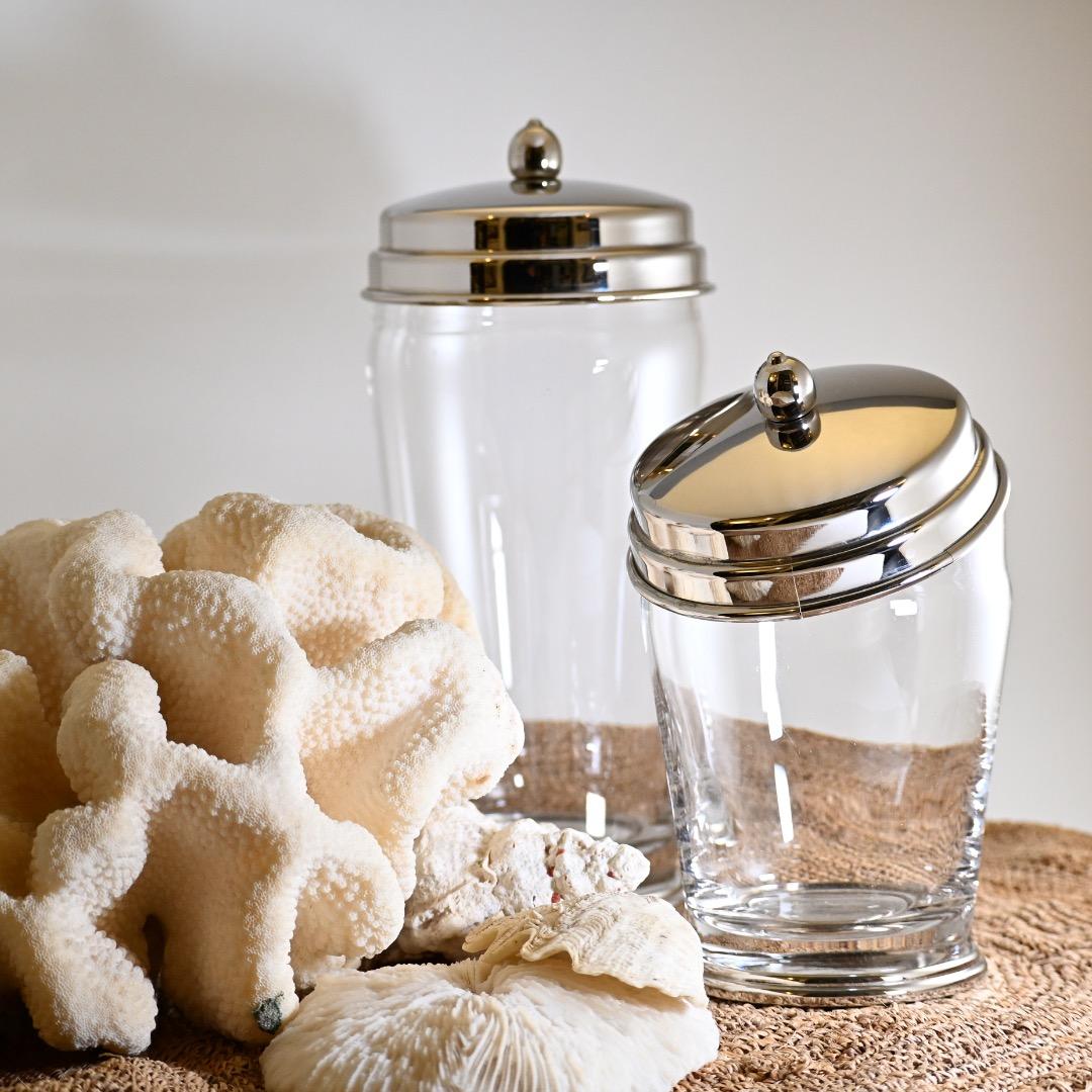 【美品】未使用★ RALPH LAUREN  グラスキャニスター セット