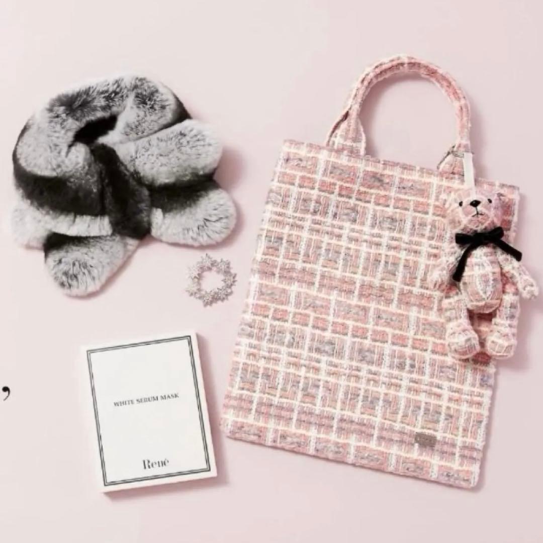 Rene ルネ ファー ティペット マフラー ショール新品