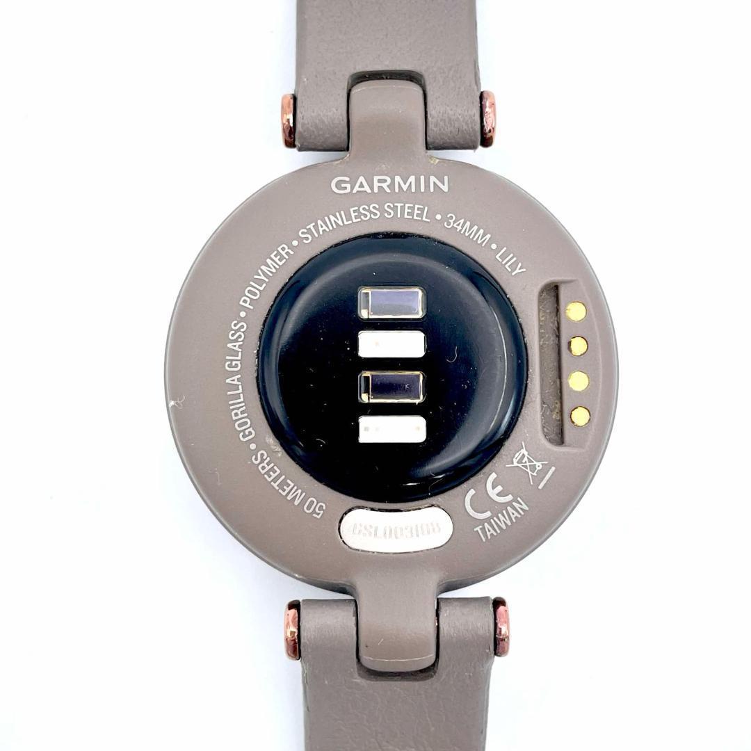 【廃盤】 Garmin Lily Classic ダークブラウン パロマ レザー