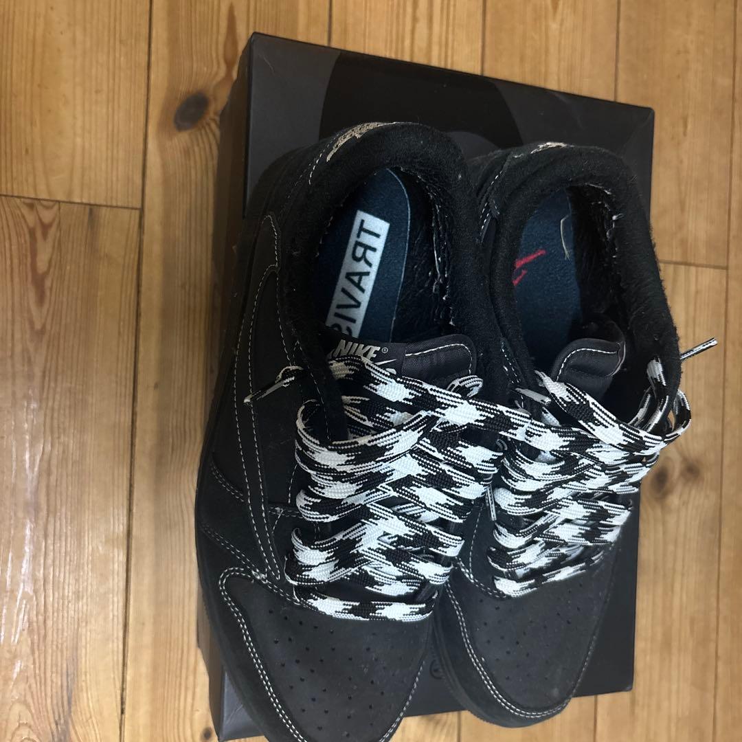 Nike✖️トラヴィス　ブラックファントム　メルカリ最安値‼️