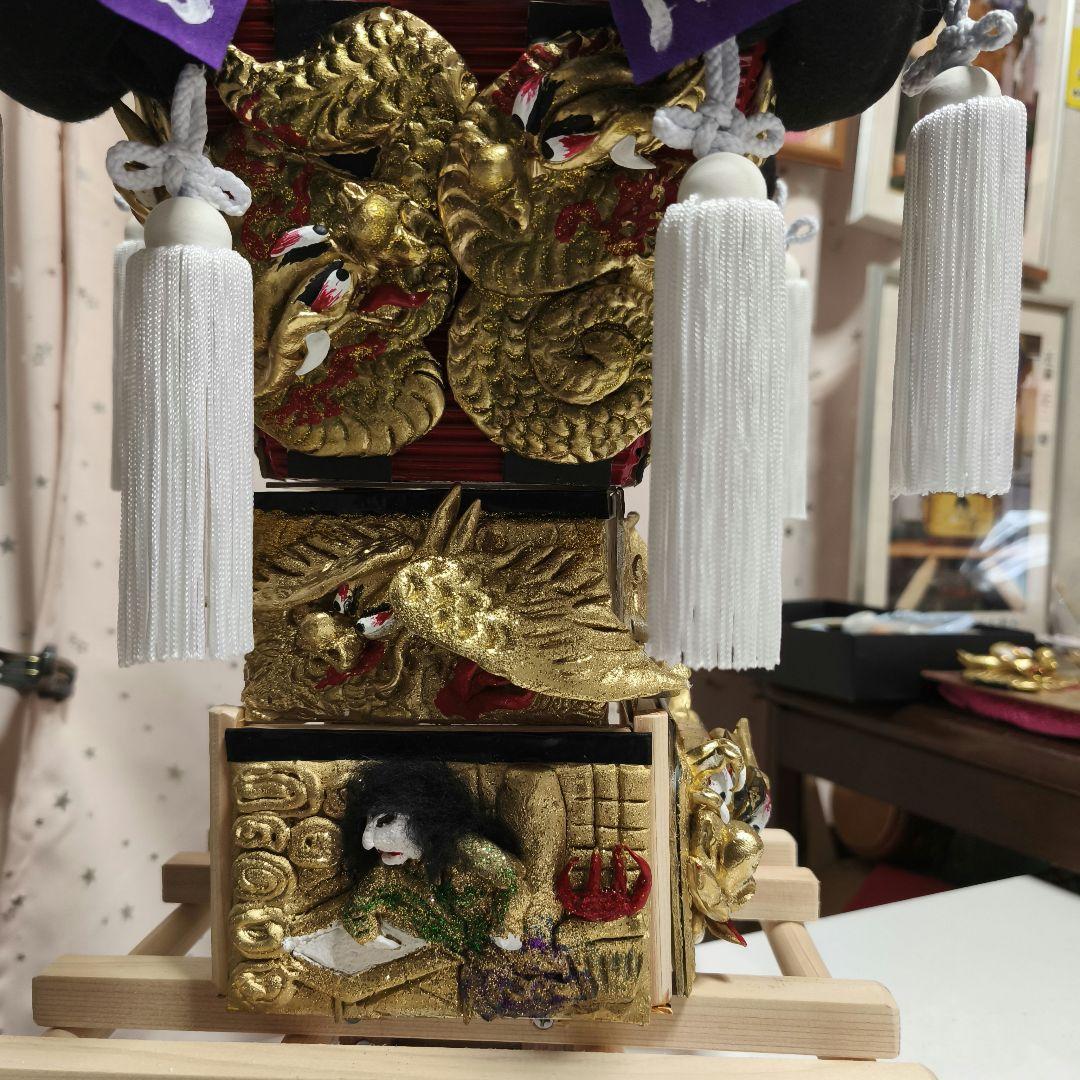 先代大江太鼓台ミニチュア