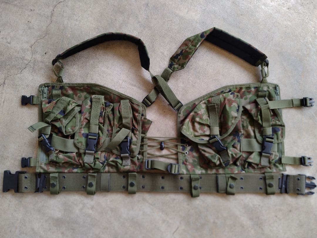 集約チョッキ フレーム付リュック 個人用装具