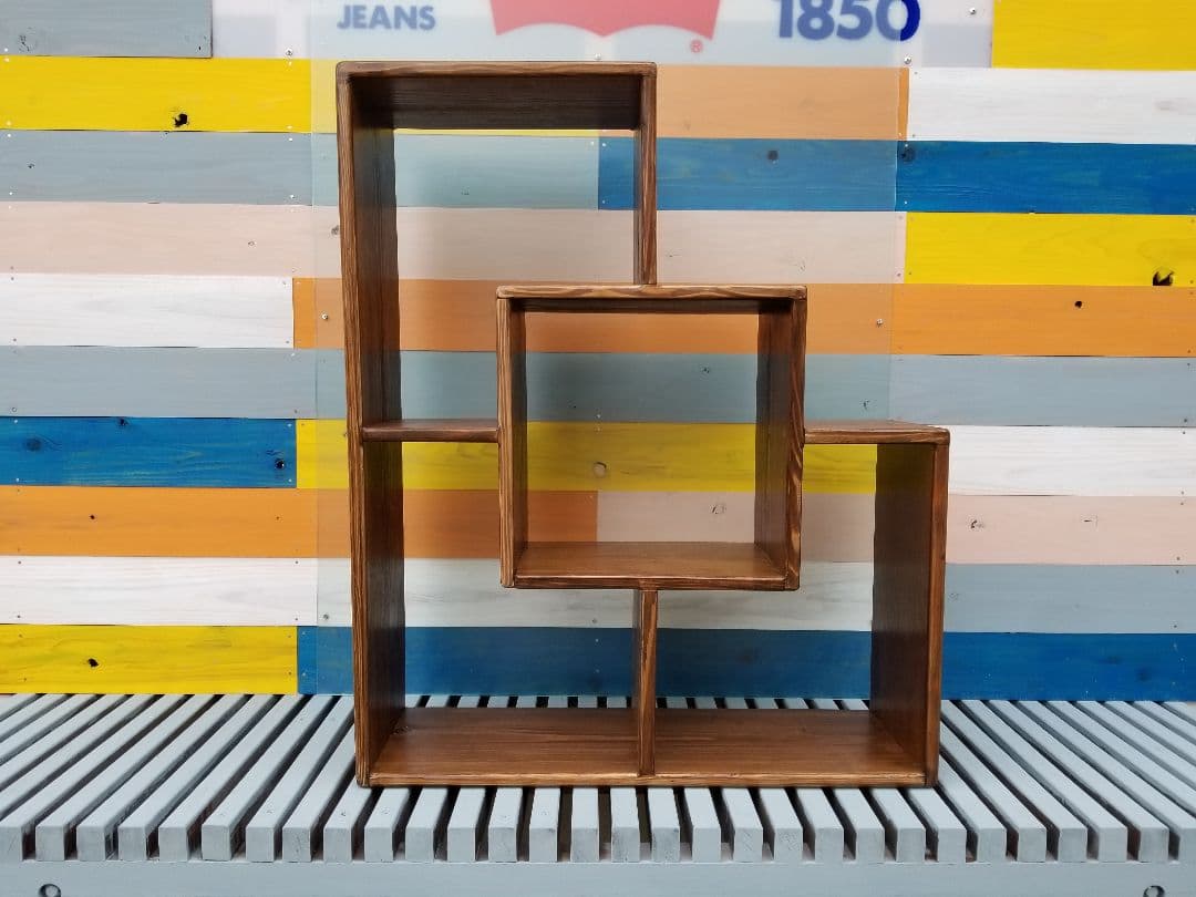 国産　天然木　本棚　レコードラック　マガジンラック　キャットタワー