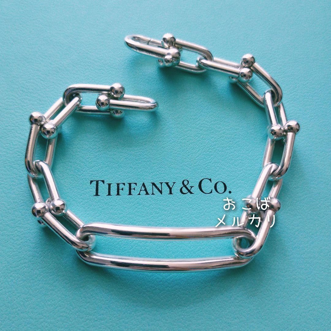 ティファニー　ハードウェア　ミディアム　リンク　ブレスレット　シルバー