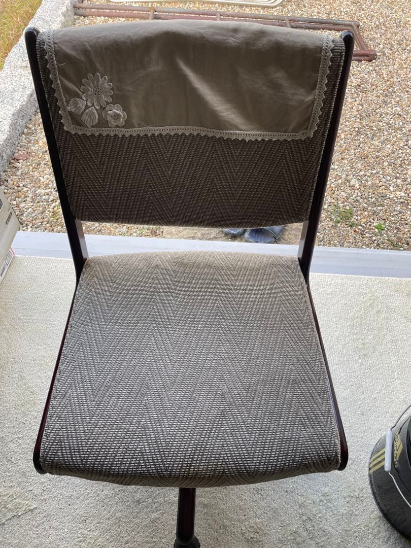 オールド　カリモク　コロニアル　デスクチェアー