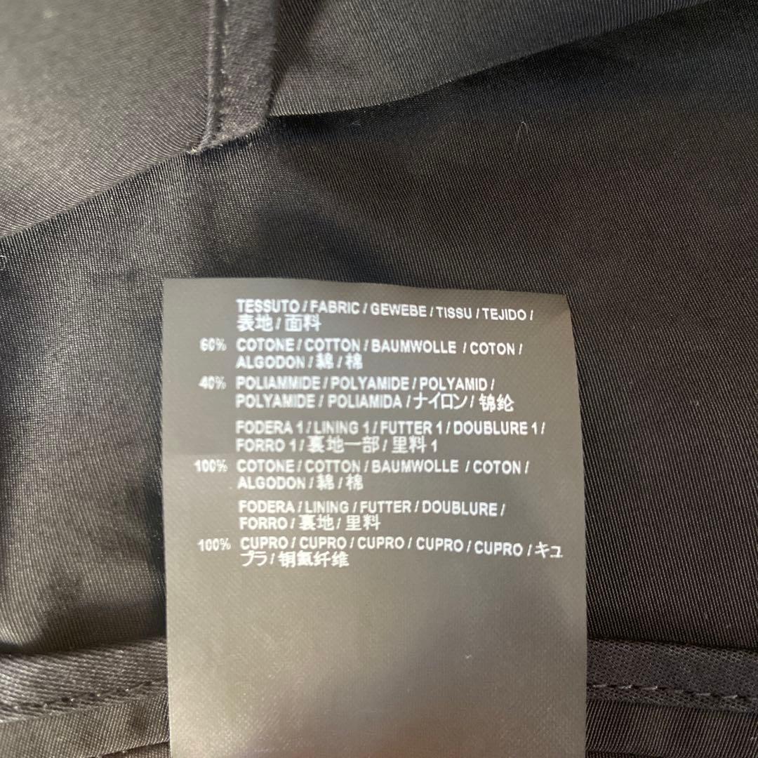 BALENCIAGA バレンシアガ　スイングトレンチコート　ブラック