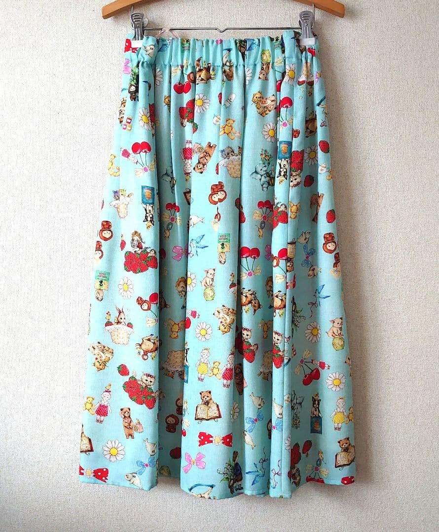 【新品未使用】yukiemon コラージュ（サックス）3Lサイズ