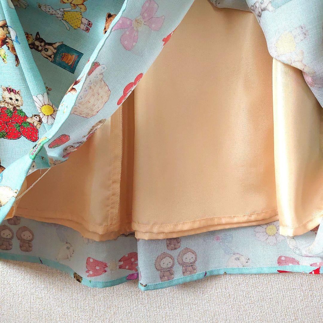 【新品未使用】yukiemon コラージュ（サックス）3Lサイズ