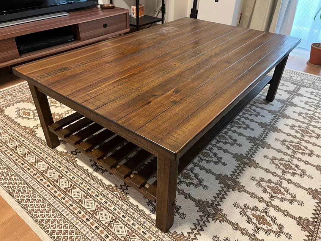 ぽっぽ様限定　ローテーブル　こたつ　木製